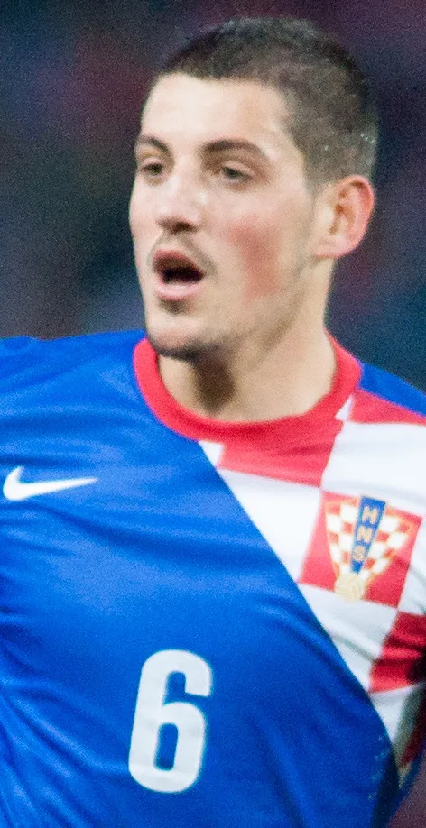 Arijan Ademi i Kroatiens landslagströja 2013