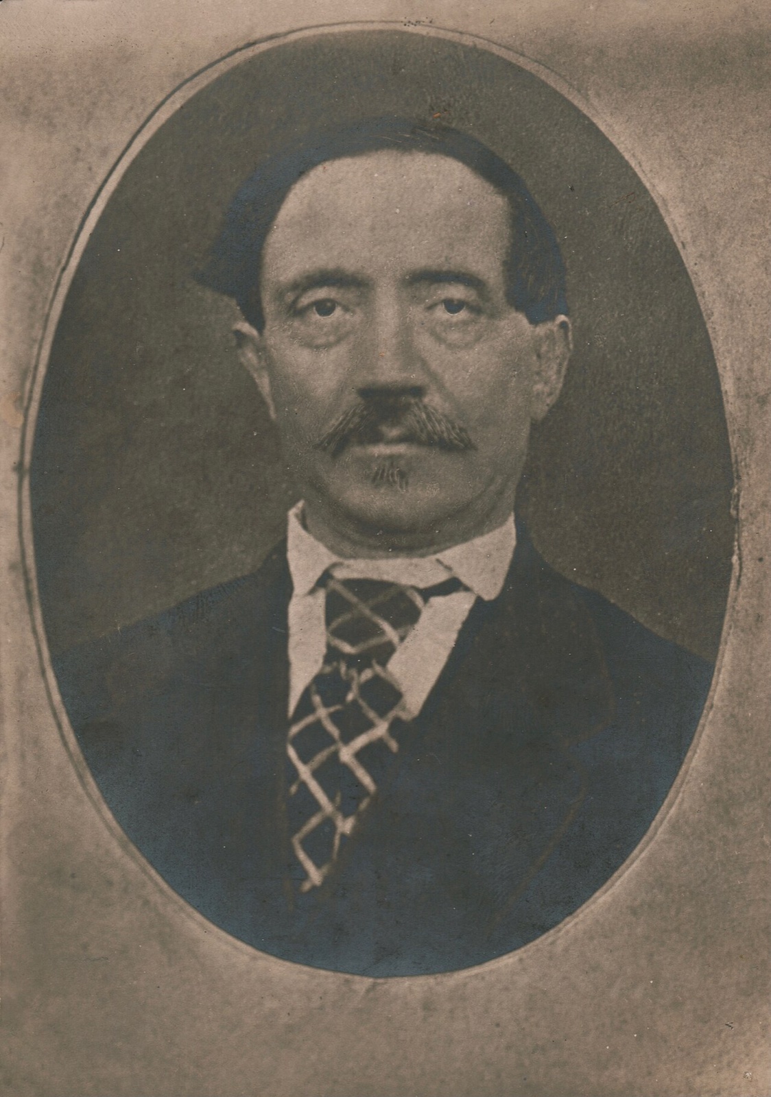 Porträt von Girolamo De Rada, dem Arbëreshë-Dichter und Vater der albanischen Romantik