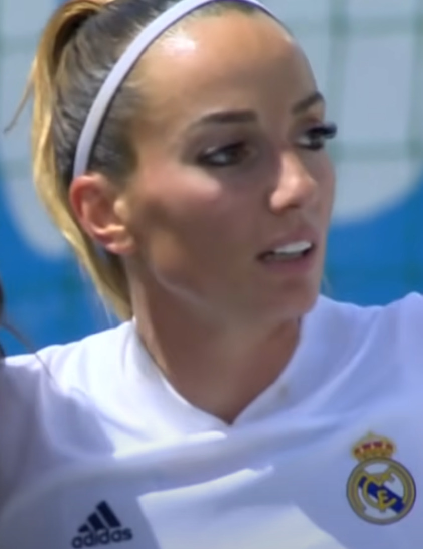 Kosovare Asllani im Trikot von Real Madrid