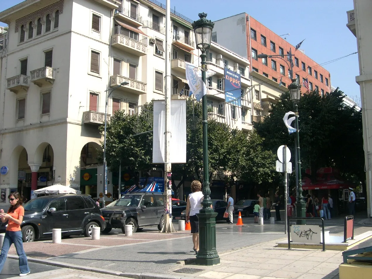 Tsimiski Street in central Thessaloniki
