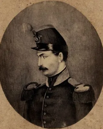 Porträt von Agesilao Milano in Uniform