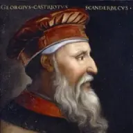 Porträt Skanderbegs im Profil, Uffizien