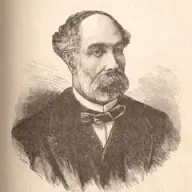 Gestochenes Porträt von Francesco Crispi